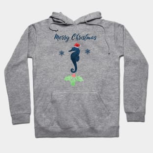 Christmas Seahorse Hoodie